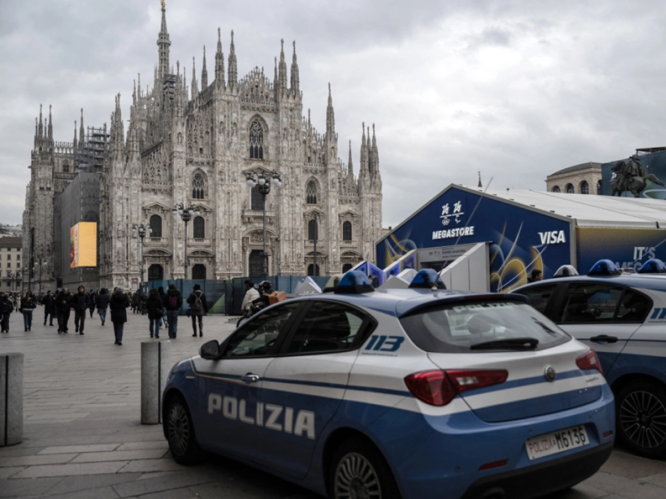 Die Polizei zeigt großflächig Präsenz