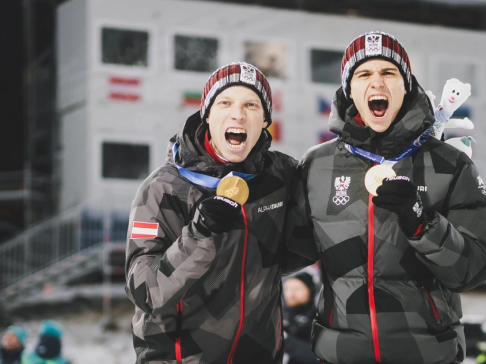 Hörl und Embacher jubeln über Olympia-Gold