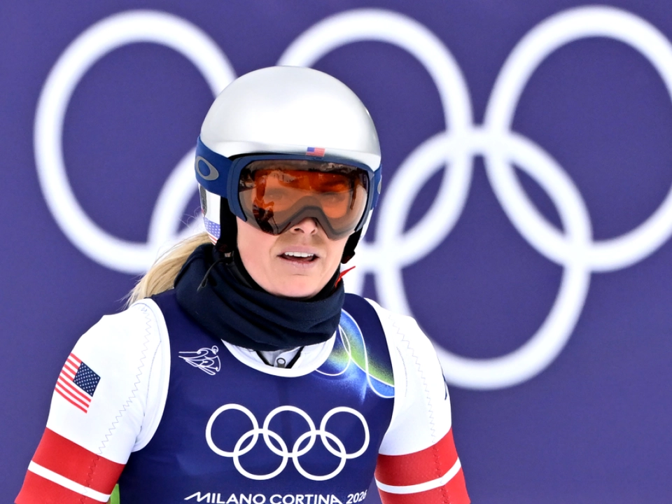 US-Star Vonn bei Olympia-Abfahrt in Cortina früh gestürzt
