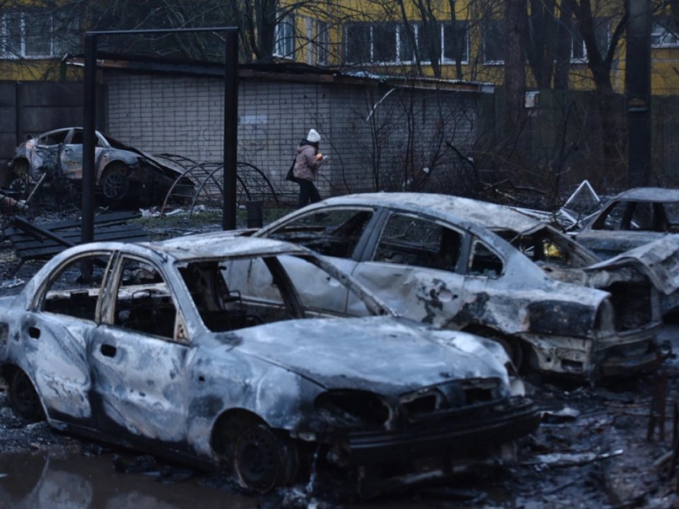 Wieder Drohnenangriff auf Dnipro (Archivbild)