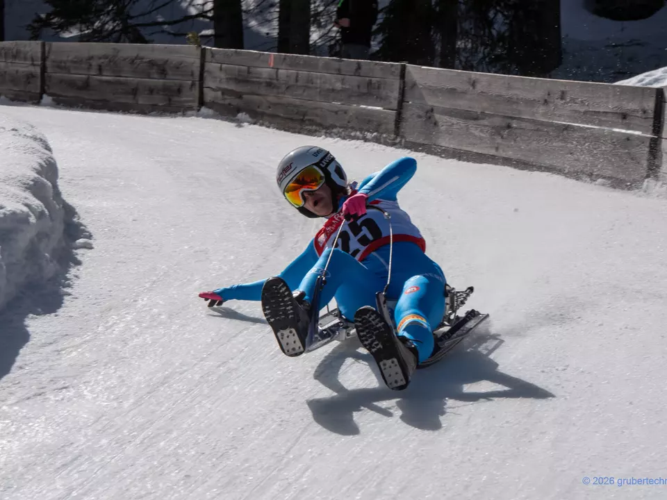 Landesmeisterschaften im Naturbahnrodeln in Gröden