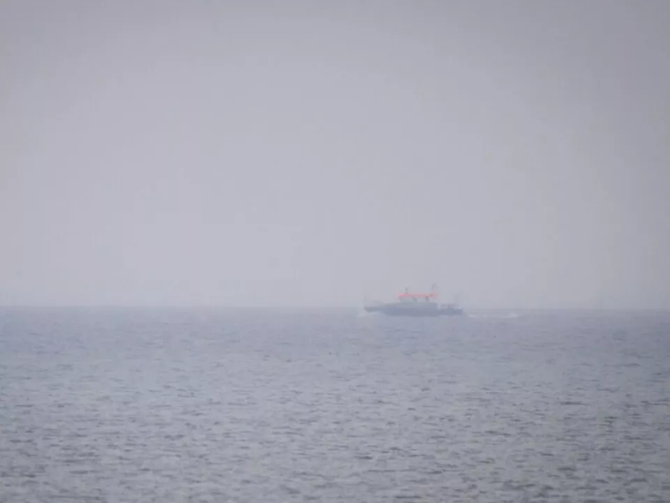 Die Wasserschutzpolizei fährt die Küste ab