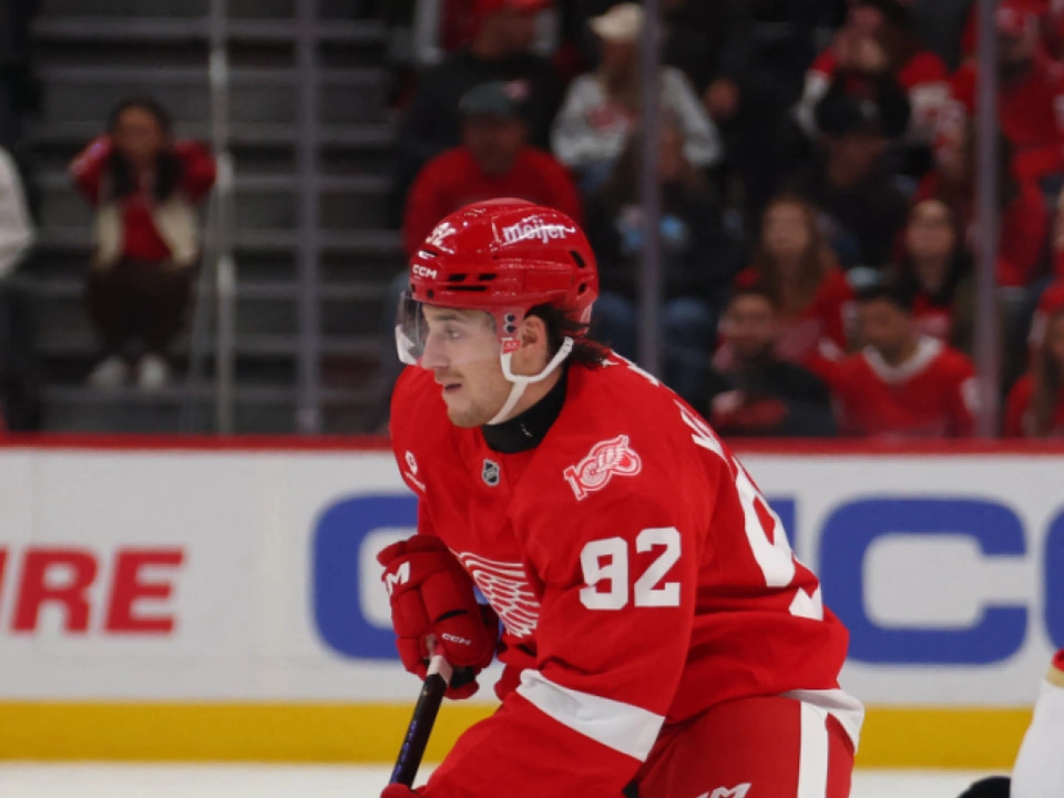 Marco Kasper erzielte seinen achten NHL-Saisontreffer