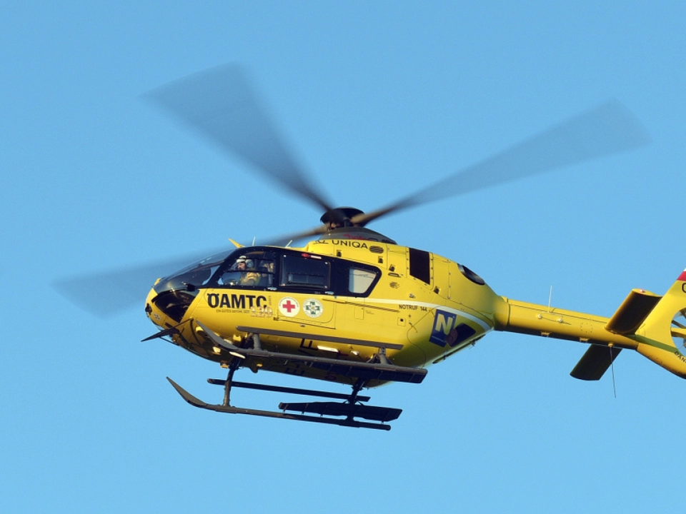 Notarzthubschrauber war im Einsatz (Symbolbild)