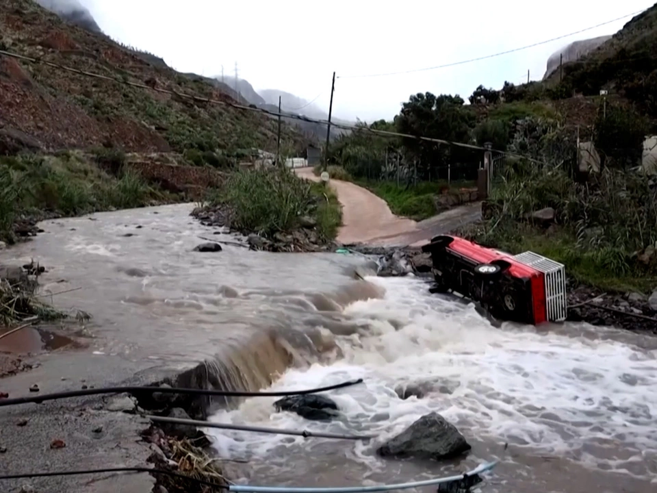 Sturmtief „Therese“ fegt über Kanarische Inseln