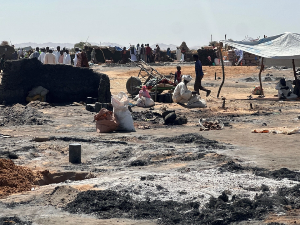 Sudanesen müssen mit Angriffen, Zerstörung und Vertreibungen leben