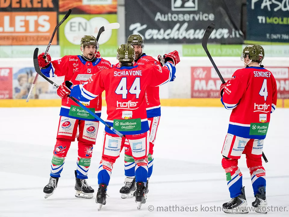 Gherdeina ist erstmals Champion der Alps Hockey League