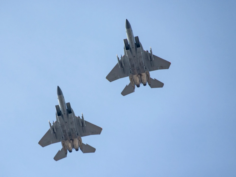 US-F15-Kampfjets im Einsatz