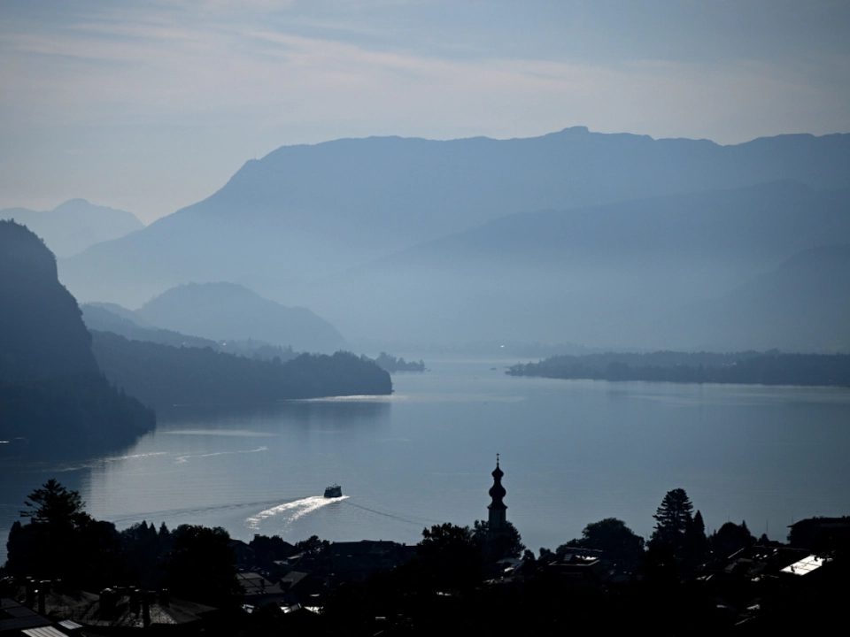 Am Wolfgangsee wurden Schiffe gezogen österreich