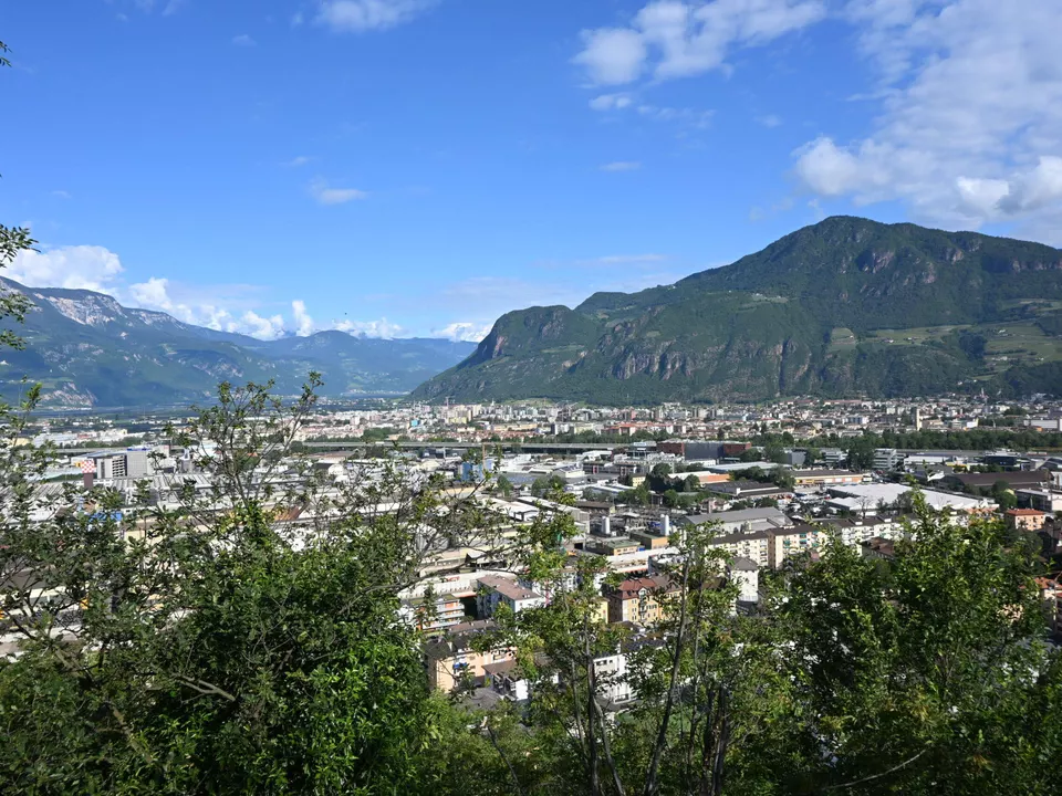 Bozen von oben