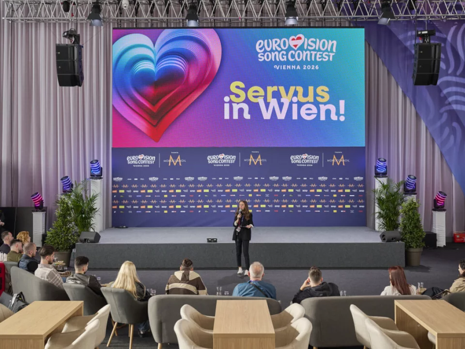 Das ESC-Pressezentrum empfängt nun die Journalist:innen aus aller Welt