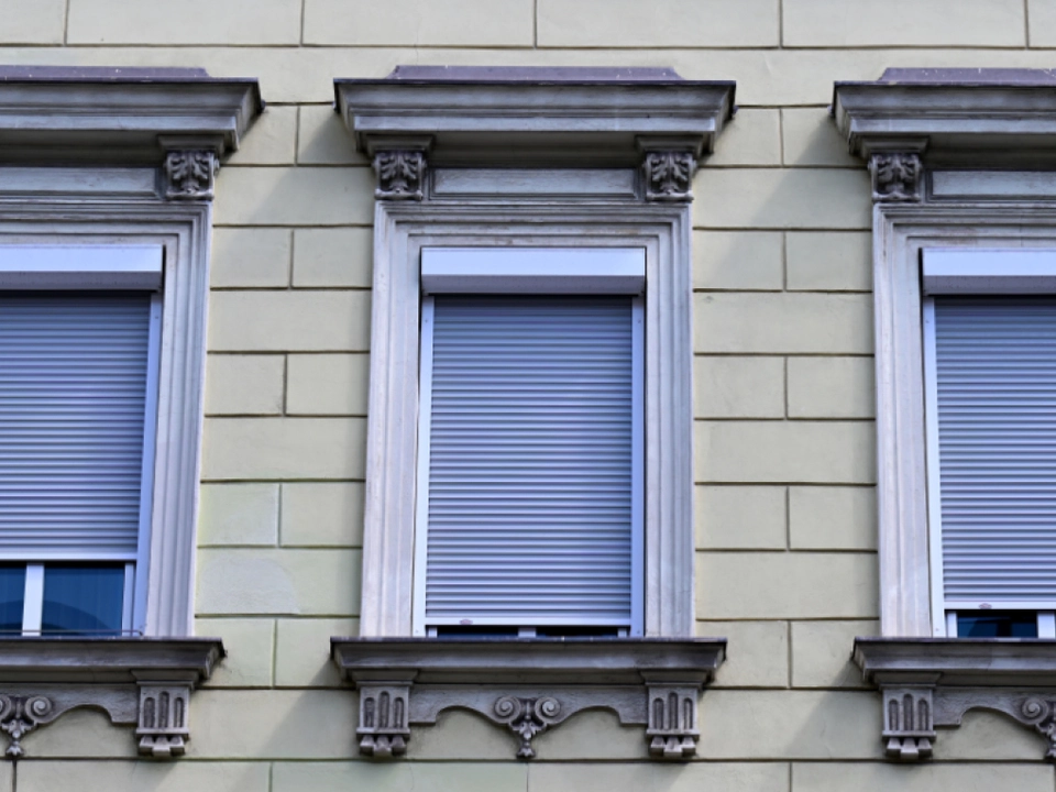 Das Fenster befand sich im vierten Stock