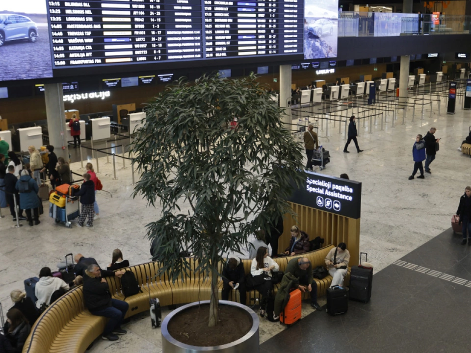 Der internationale Flughafen Vilnius wurde gesperrt
