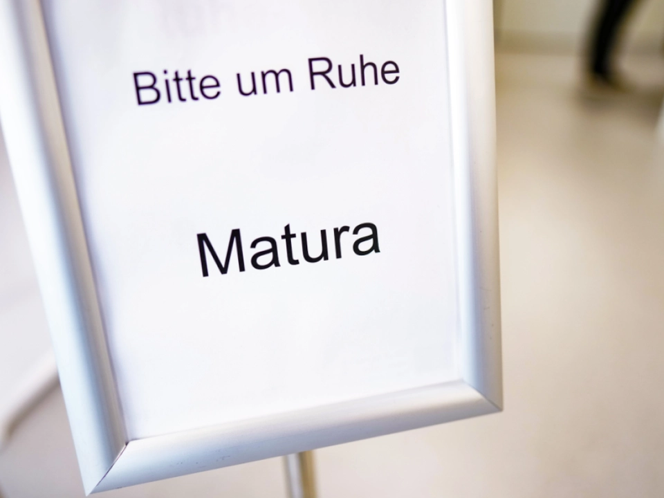 Die Matura findet trotz des Brandes regulär statt