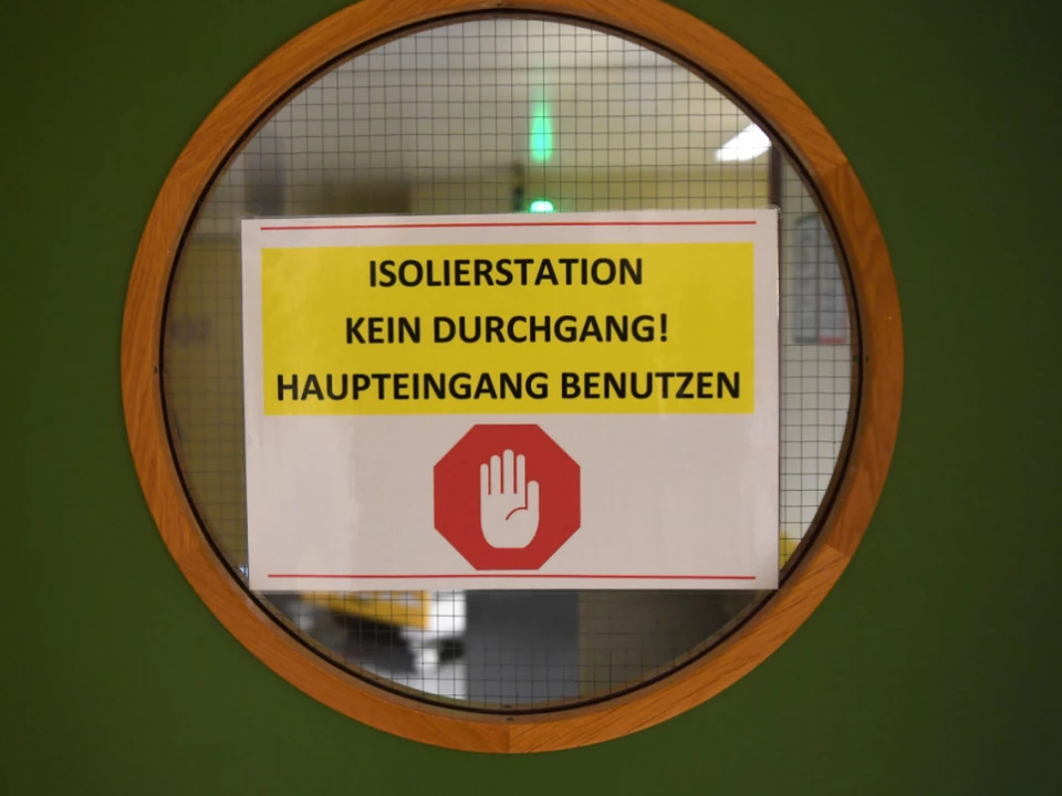 Die Person wurde isoliert