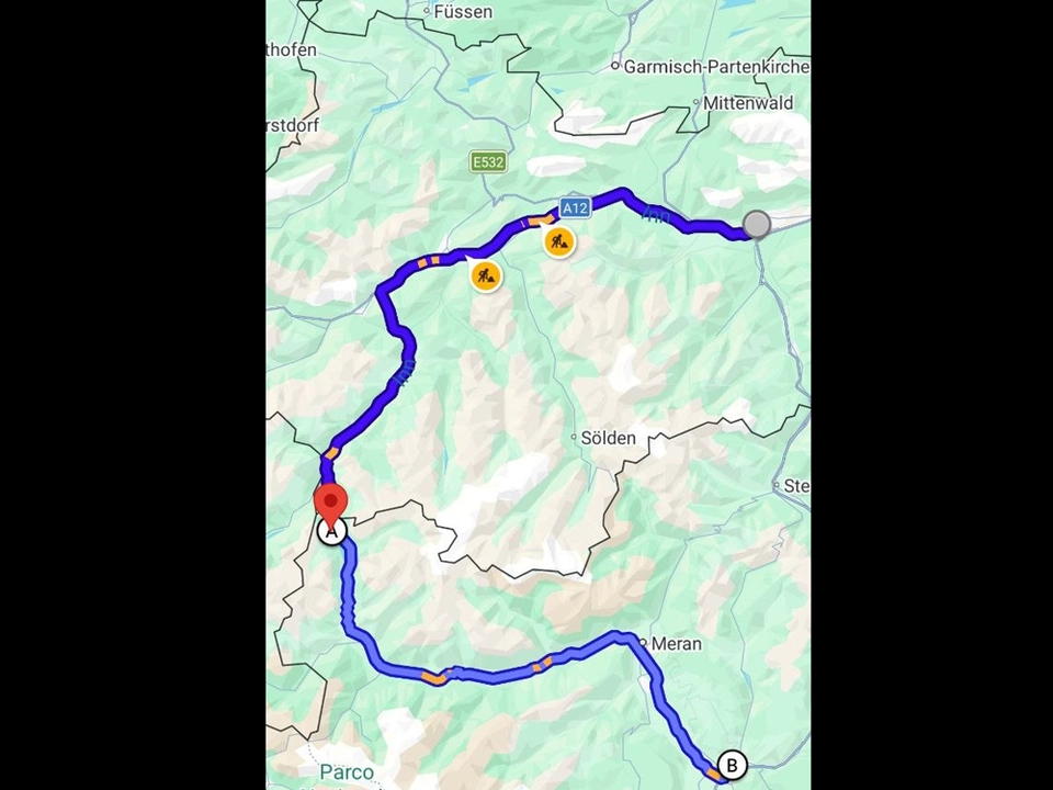 Innsbruck-Reschen-Bozen