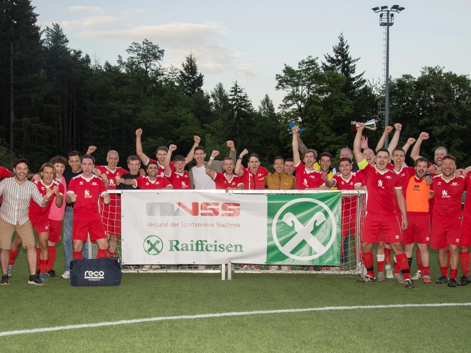 Kaltern SV Fussball - Pokalsieger Freizeit
