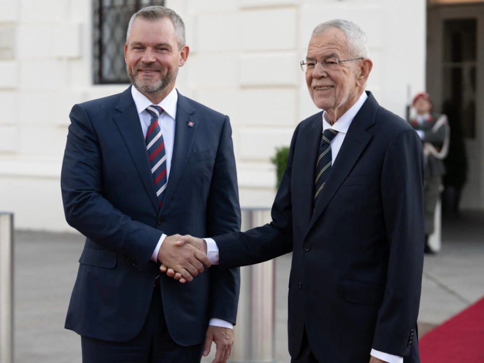 Pellegrini besuchte Van der Bellen bereits kurz nach Amtsantritt 2024