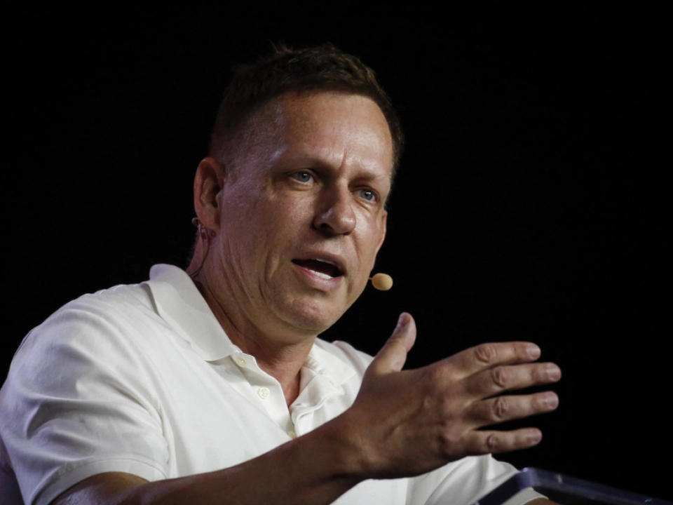 Peter Thiel bei einer Veranstaltung im Jahr 2022