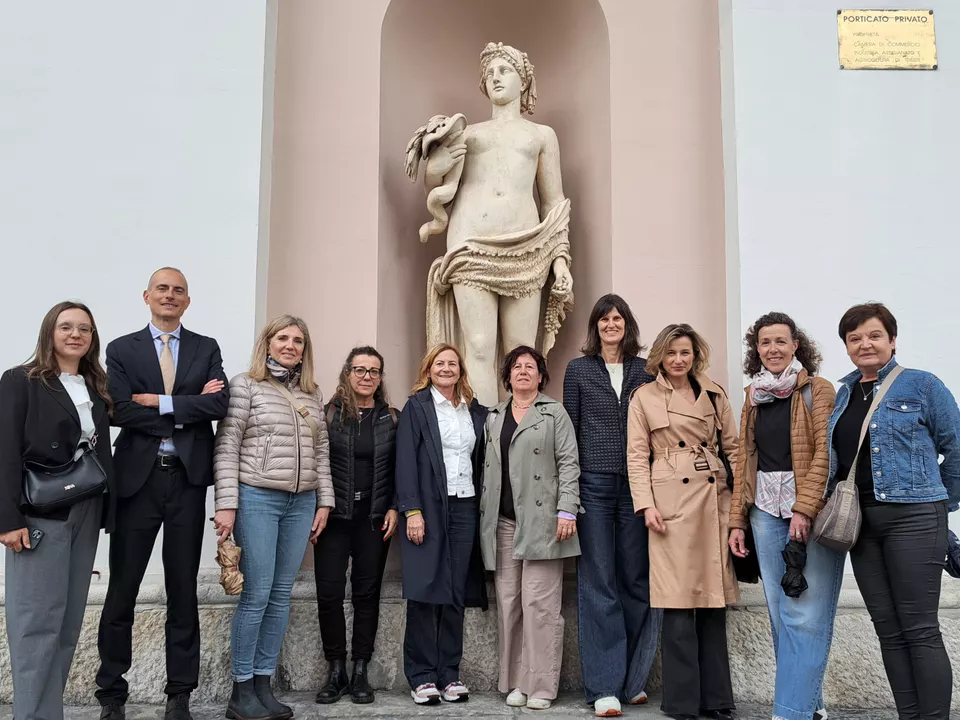 v.l.n.r. Sperandio, Filippi, Devilli, Balzamà, Marinelli, Califano, Kaser, Andolfatto, Moeltner, Falser (c) hk