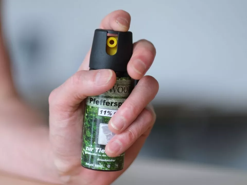 Zwei Polizisten nach Attacke mit Pfefferspray verletzt