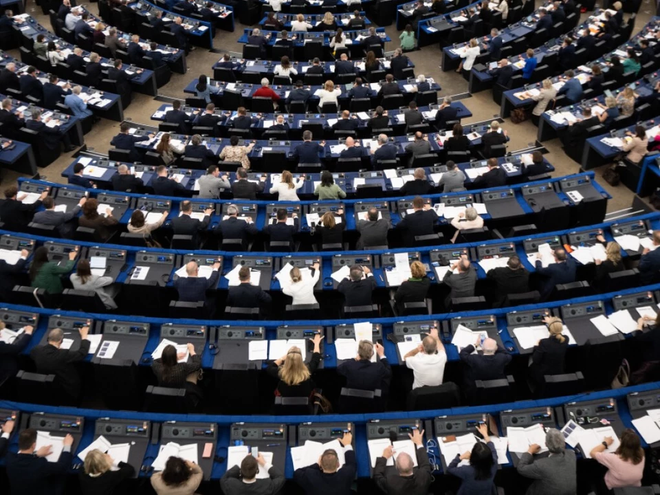 Abstimmung im EU-Parlament in Straßburg