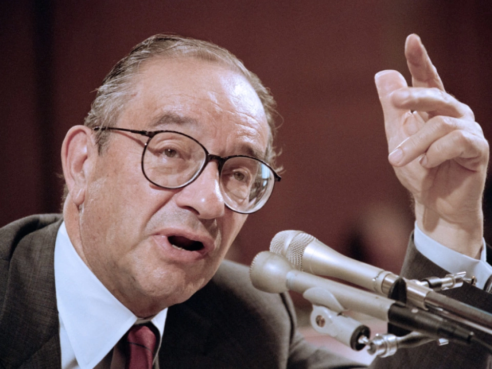 Alan Greenspan anno 1990