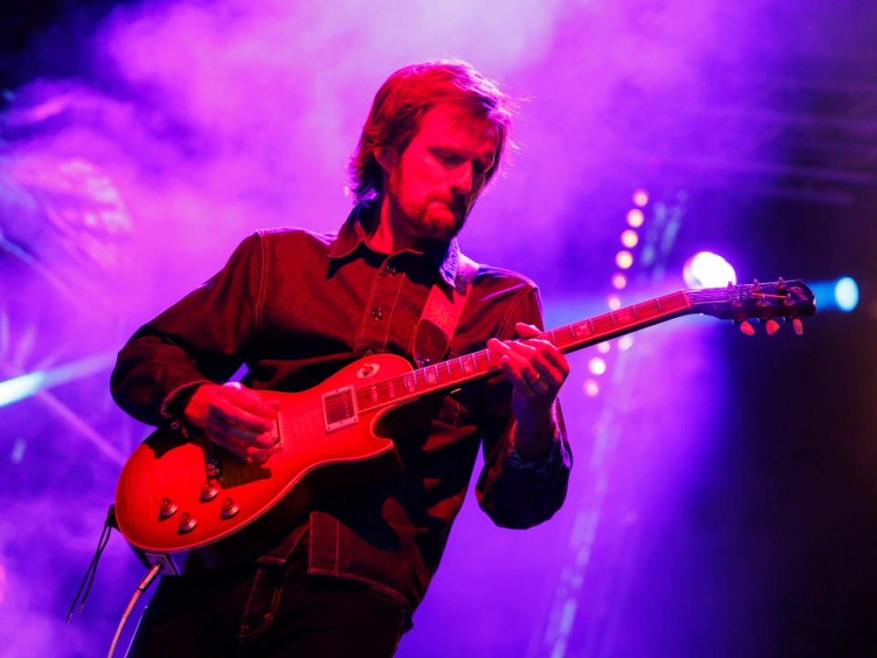 Ben McLeod von All Them Witches beim Nova Rock