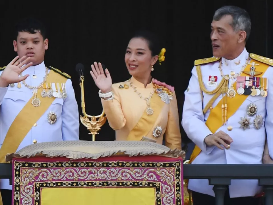 Die Prinzessin bei einem Auftritt mit Familie im Jahr 2019