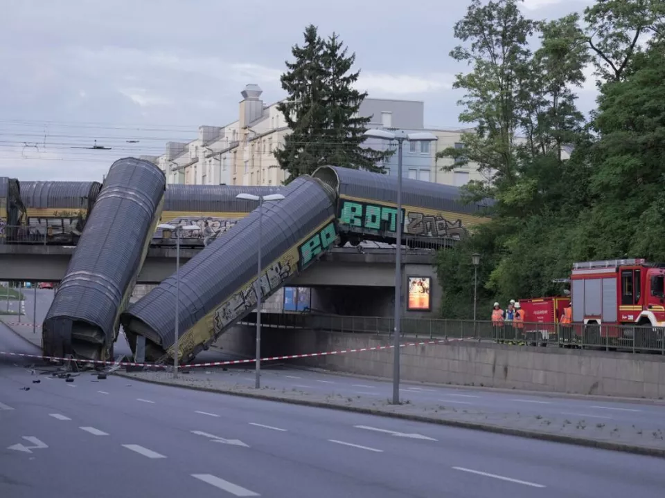 Die Unglücksstelle wurde gesperrt