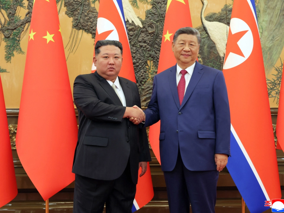 Dieses Bild stammt aus Peking, die Neuauflage erfolgt in Pjöngjang