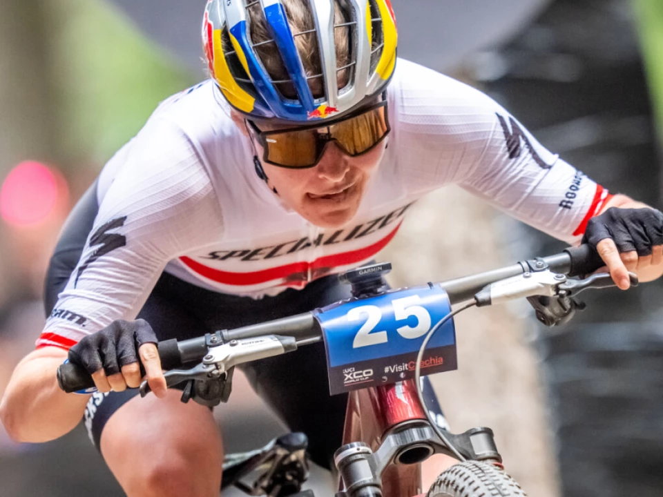 Laura Stigger beim Weltcup in Lenzerheide Fünfte