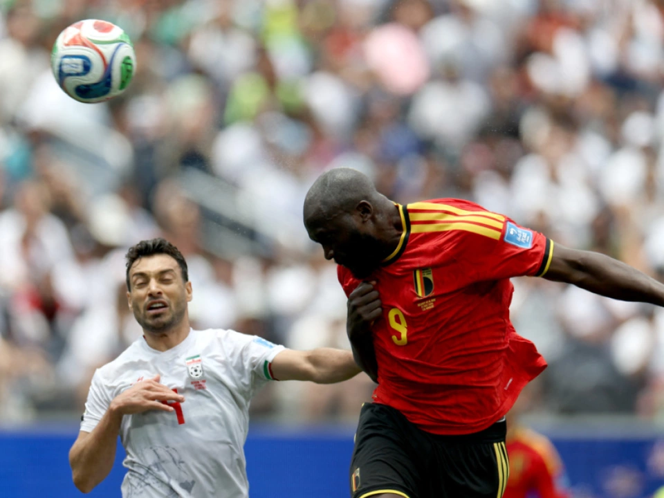 Lukaku stürmte von Beginn an für Belgien