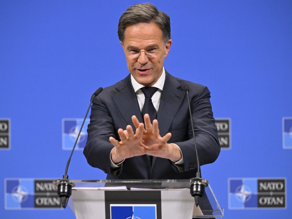 NATO-Generalsekretär Rutte ist zum Wogenglätten in Washington
