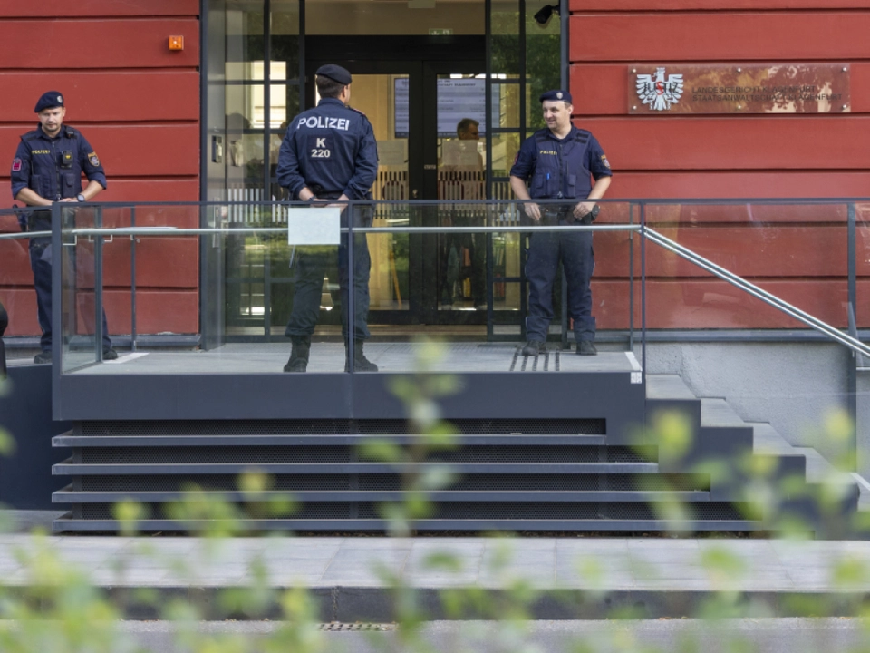 Strenge Sicherheitsvorkehrungen herrschten beim Prozess in Klagenfurt
