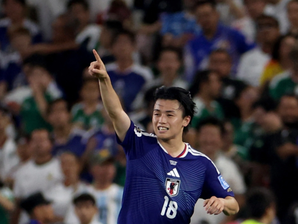 Ueda gelang ein Doppelpack