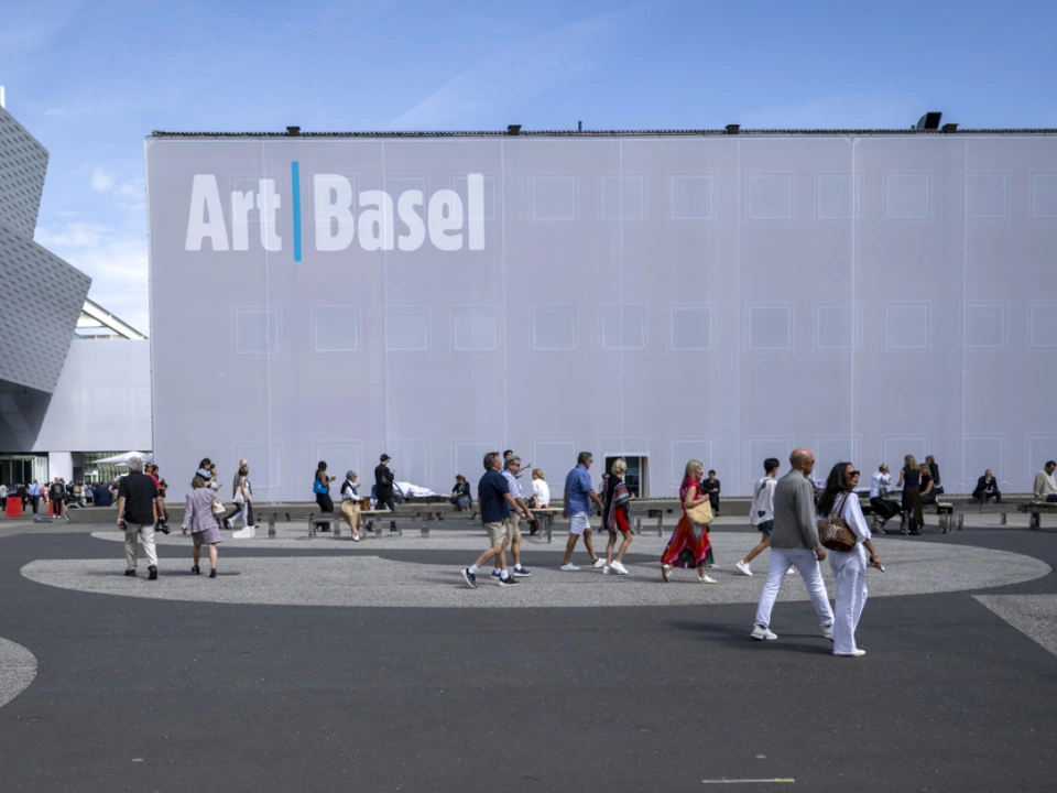 Viele Besucher auf der Art Basel