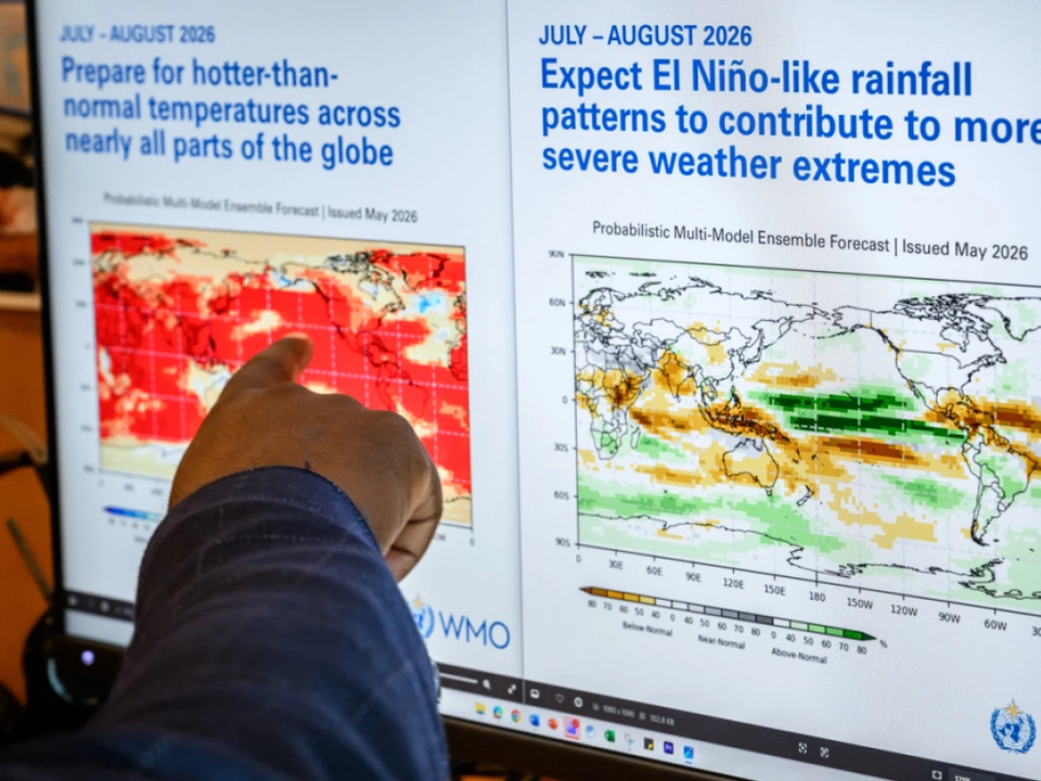 WMO-Meteorologe erläutert Wahrscheinlichkeiten für El Nino
