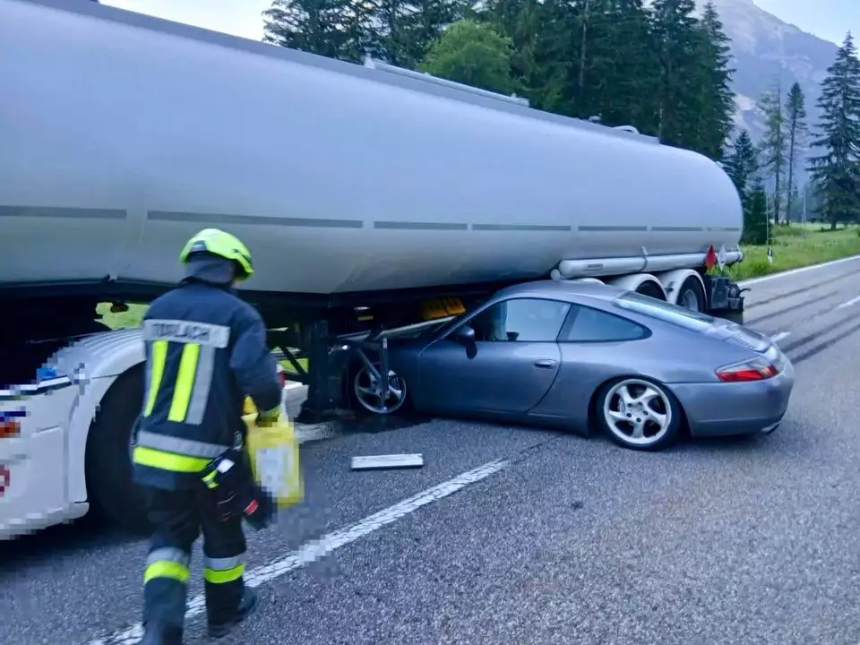 Porsche Unfall Toblach