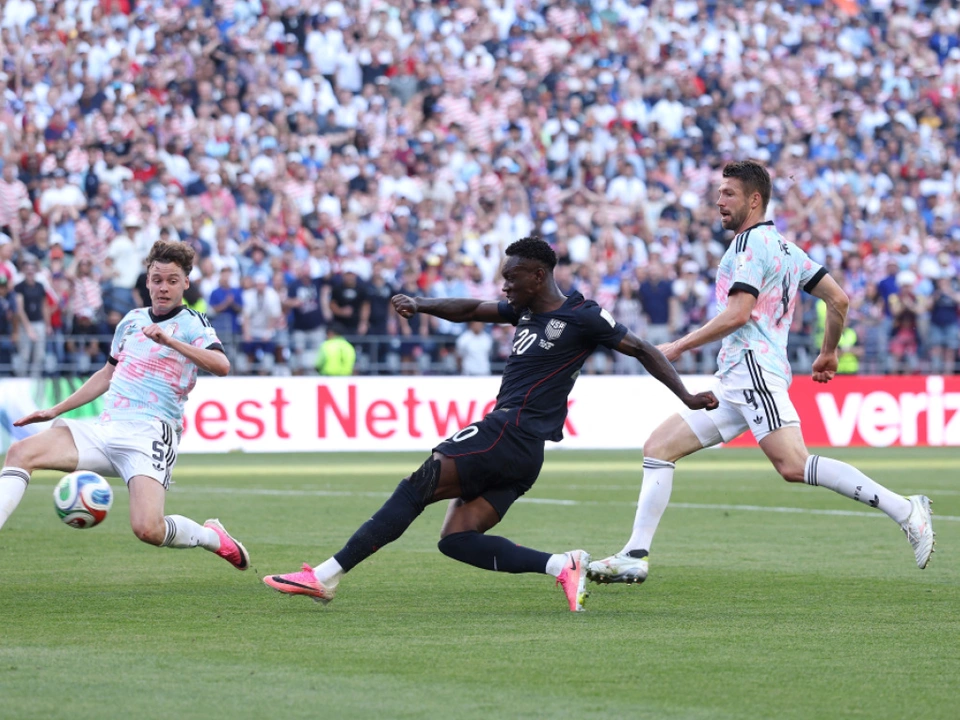 Belgien hatte Balogun im Griff