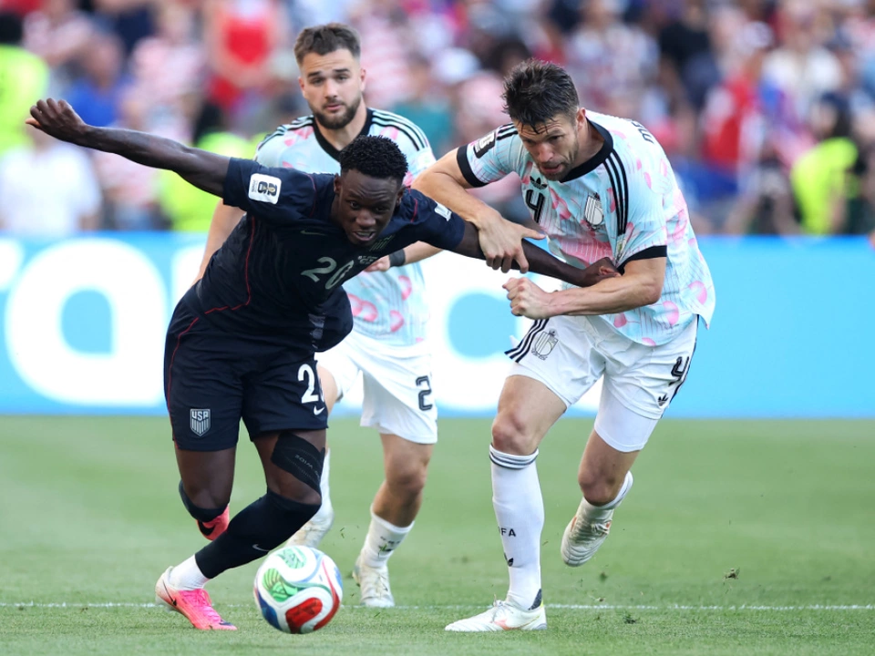 Belgien hatte Balogun im Griff