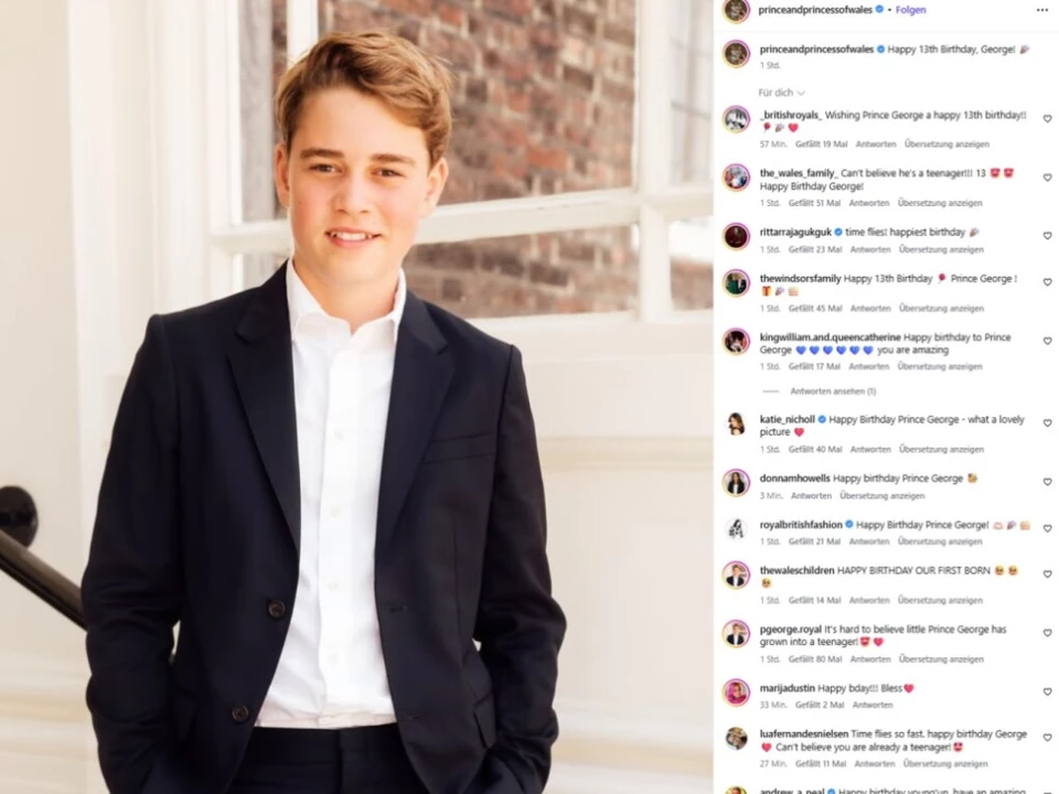 Das offizielle Porträt zum 13. Geburtstag