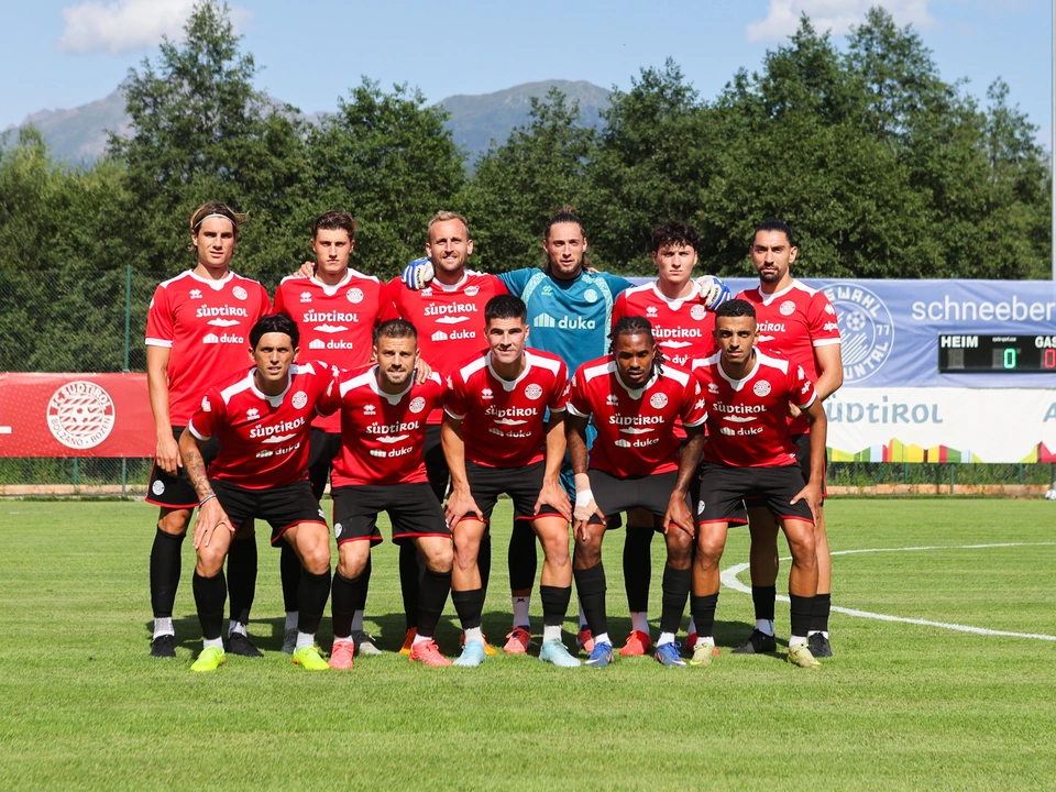 Formazione iniziale - Startaufstellung