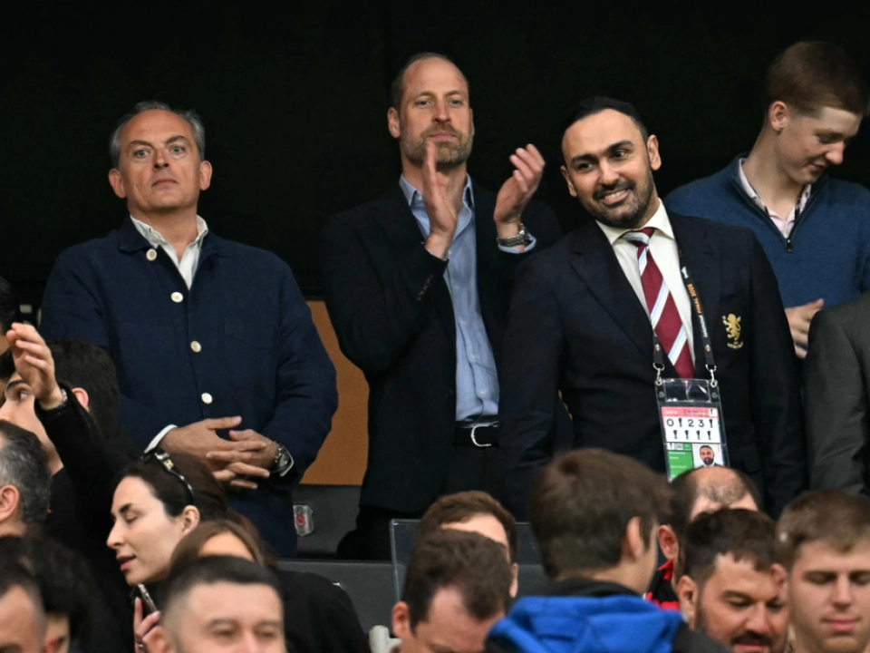 Prinz William gilt als großer Fußballfan