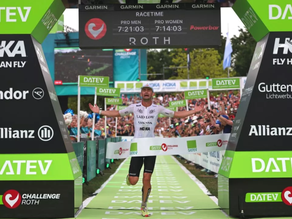 Triathlet Laidlow beeindruckte mit Weltbestzeit über Langstrecke