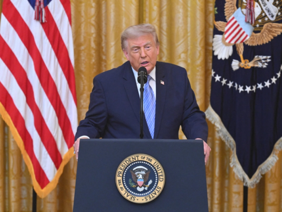 Trump hielt eine Rede an die Nation