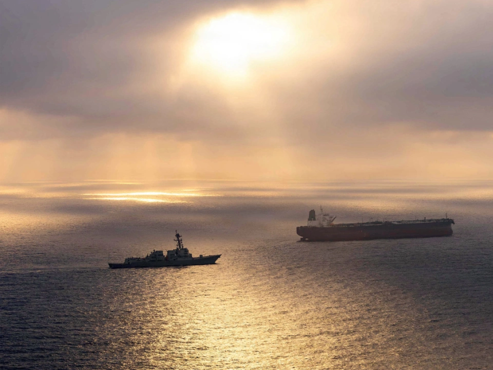 US-Marineschiffe im Einsatz gegen einen iranischen Tanker (Archivbild)