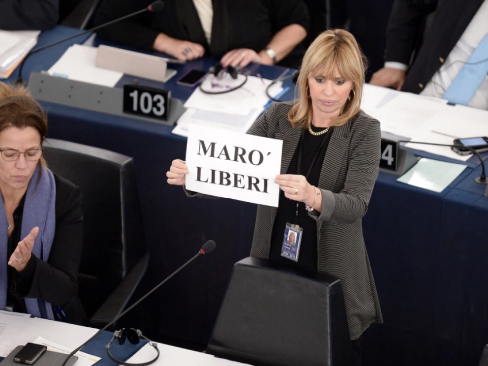 Alessandra Mussolini war viele jahre lang politisch aktiv