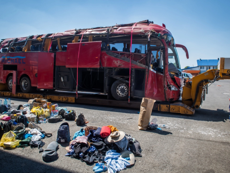 Bus verunglückte am Rückweg