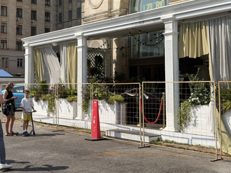 Das Moskauer Restaurant in dem der Sprengsatz gezündet wurde